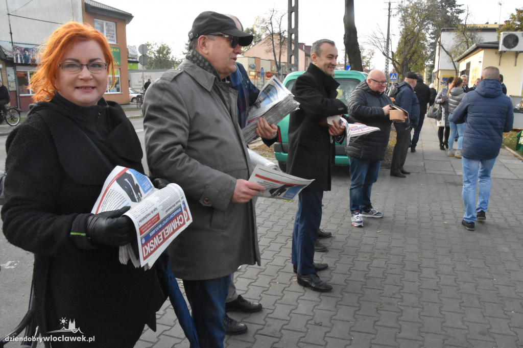 Walka o głosy na targowisku