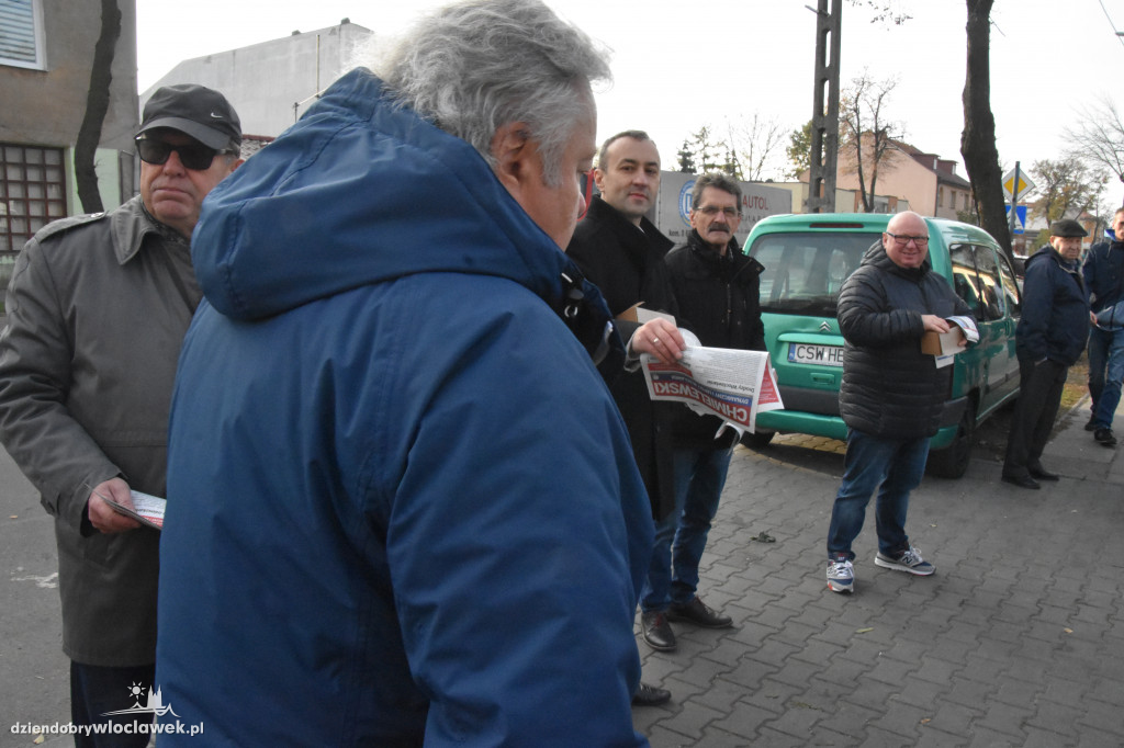 Walka o głosy na targowisku
