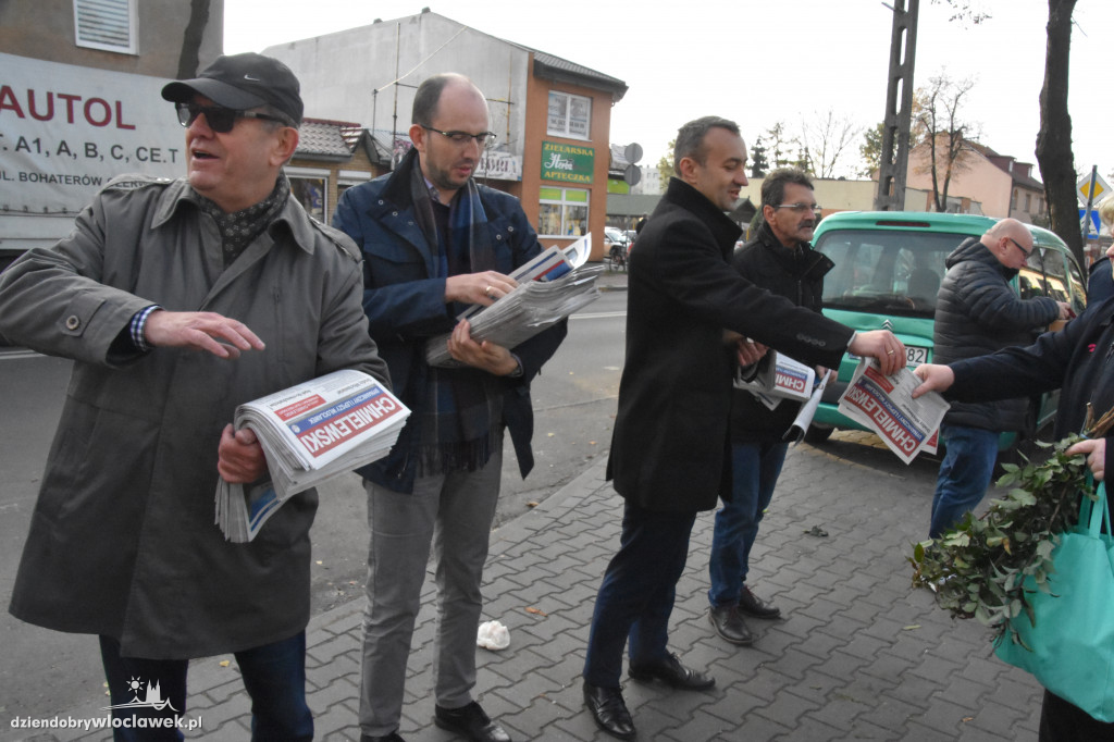 Walka o głosy na targowisku