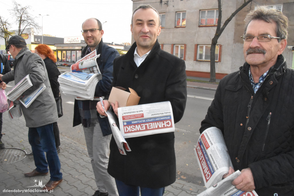 Walka o głosy na targowisku
