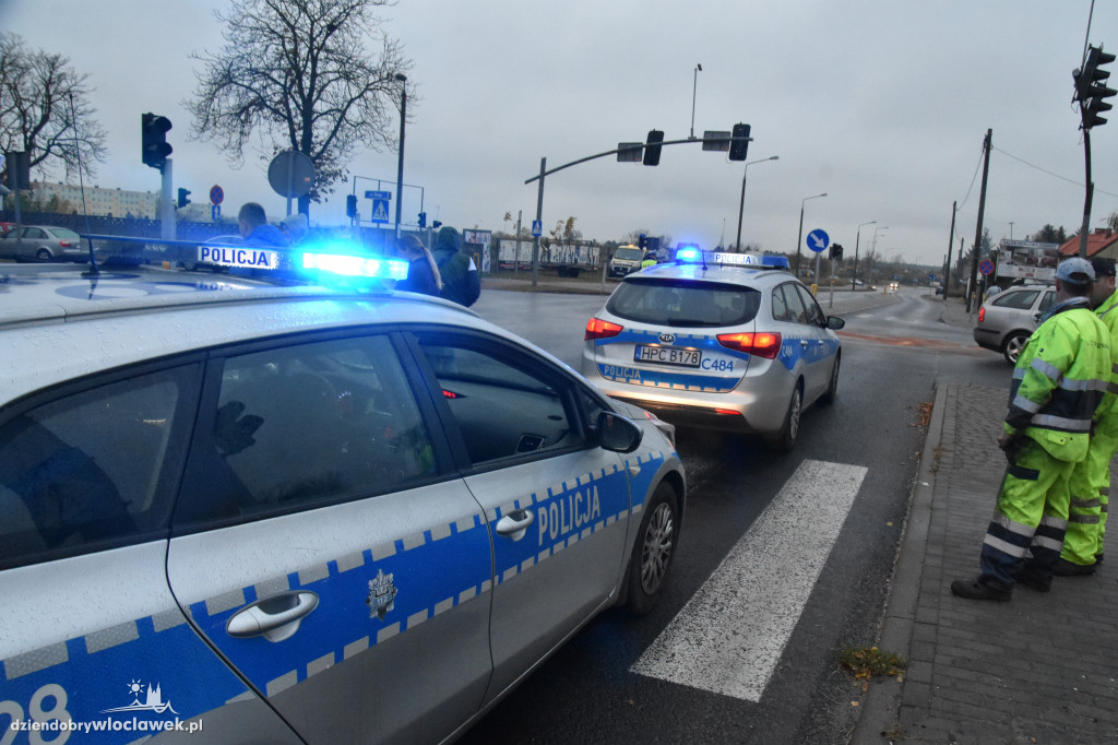 Kolizja na ul. Kapitulnej. Duże korki