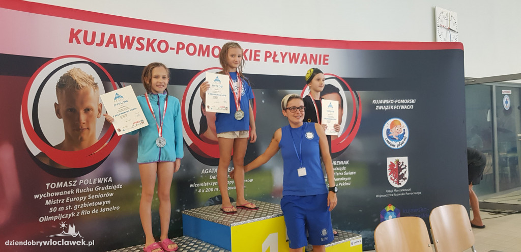Kolejne medale pływaków Wodnika