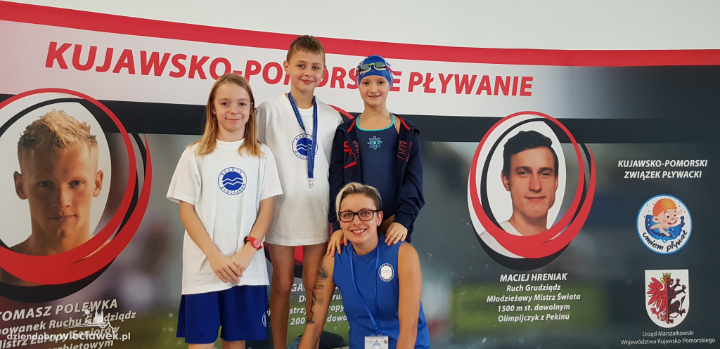 Kolejne medale pływaków Wodnika