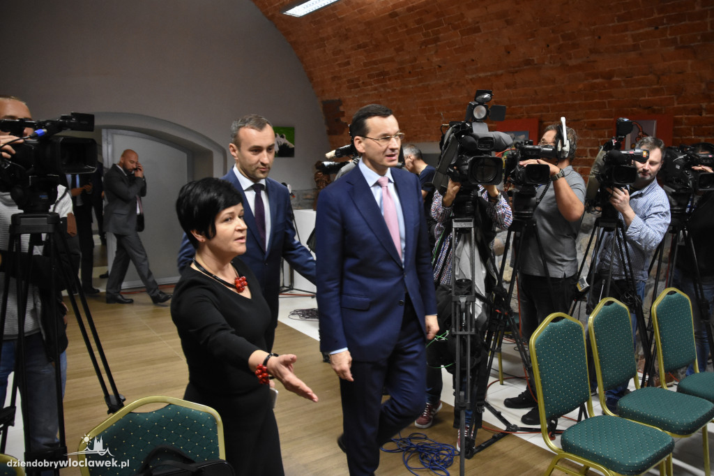 Premier Morawiecki we Włocławku