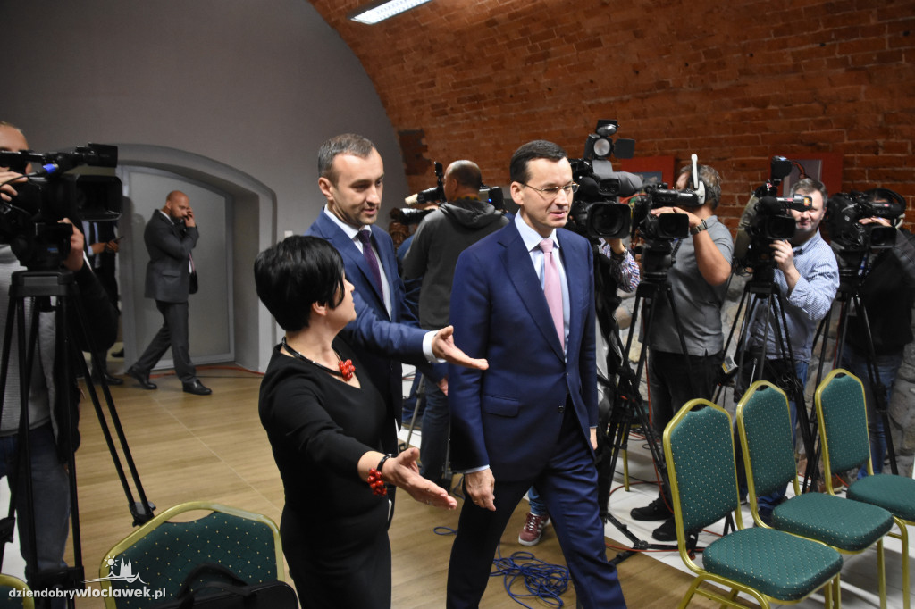 Premier Morawiecki we Włocławku