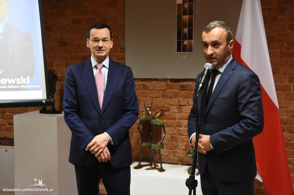 Premier Morawiecki we Włocławku
