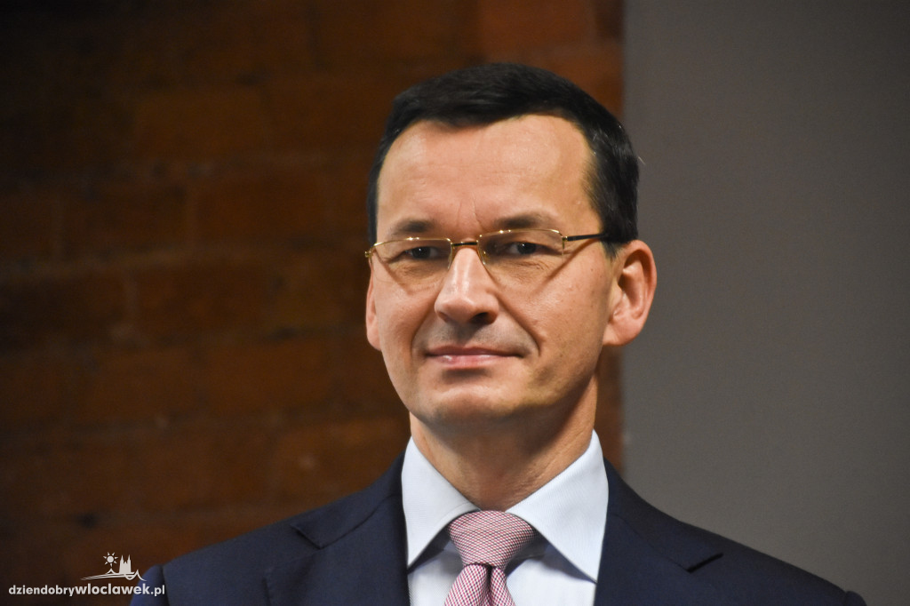 Premier Morawiecki we Włocławku