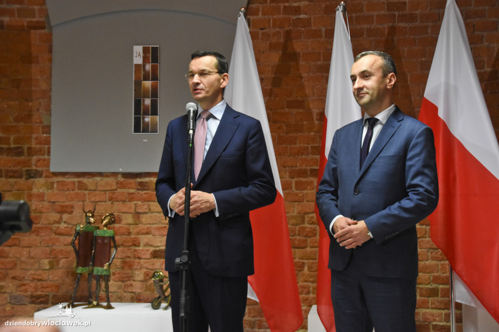 Premier Morawiecki we Włocławku