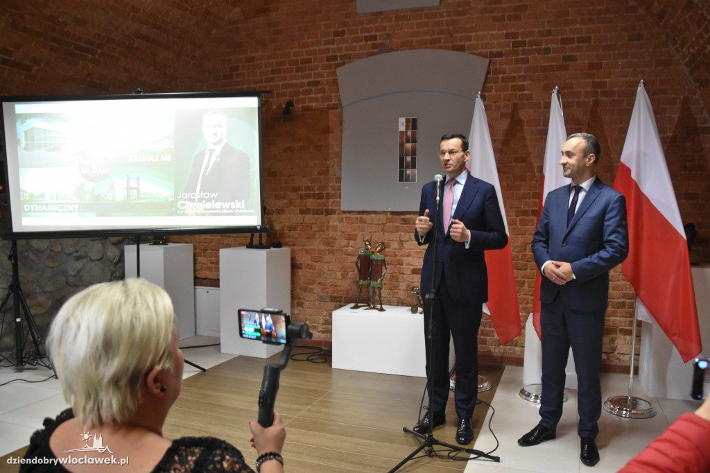 Premier Morawiecki we Włocławku