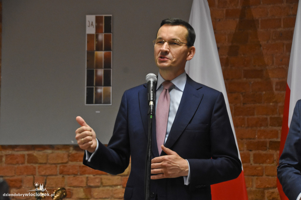 Premier Morawiecki we Włocławku