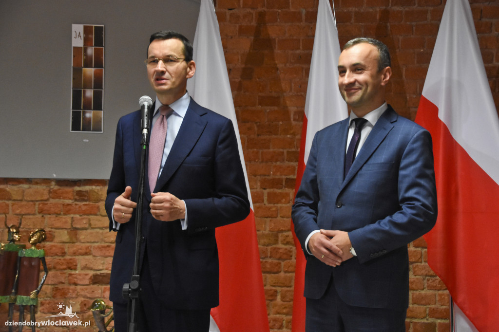 Premier Morawiecki we Włocławku