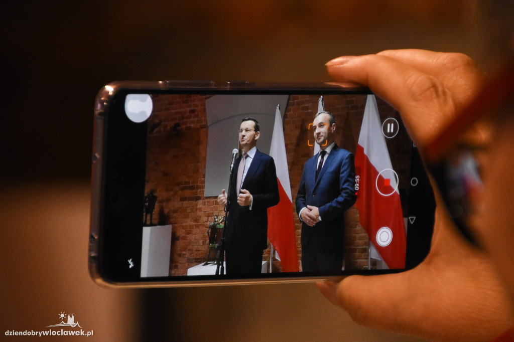 Premier Morawiecki we Włocławku