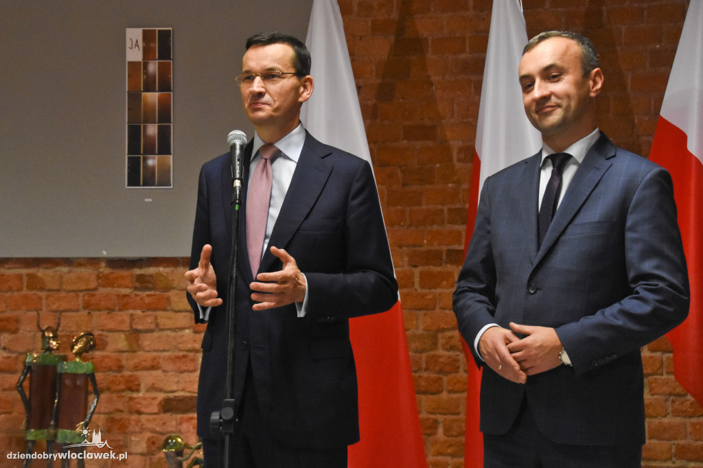 Premier Morawiecki we Włocławku