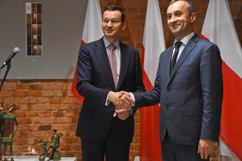 Premier Morawiecki we Włocławku