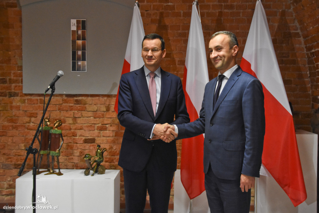 Premier Morawiecki we Włocławku