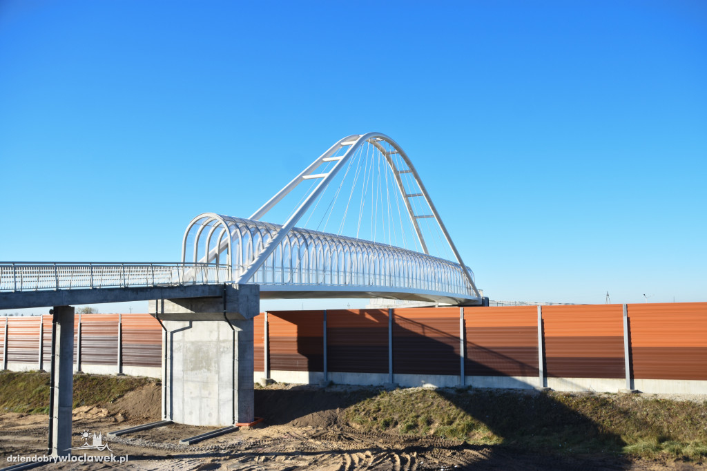 Kładka nad autostradą A1 otwarta