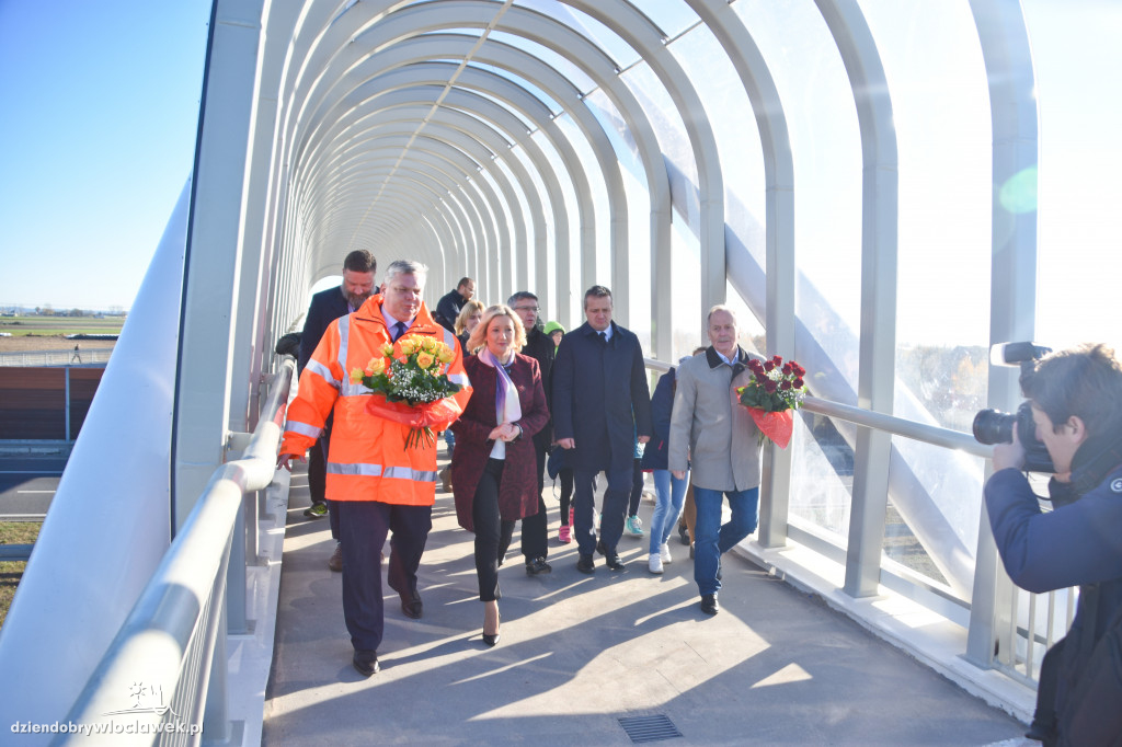 Kładka nad autostradą A1 otwarta