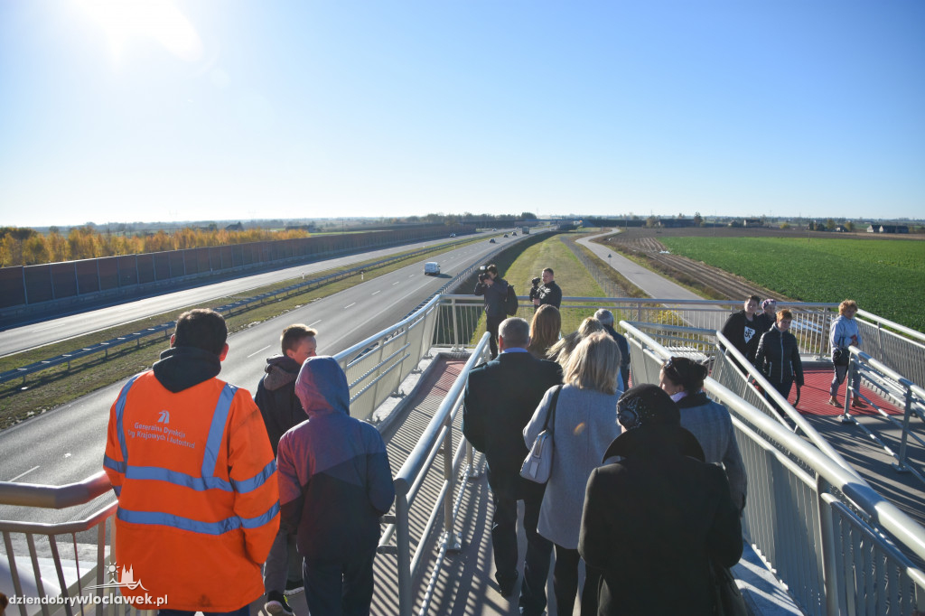 Kładka nad autostradą A1 otwarta