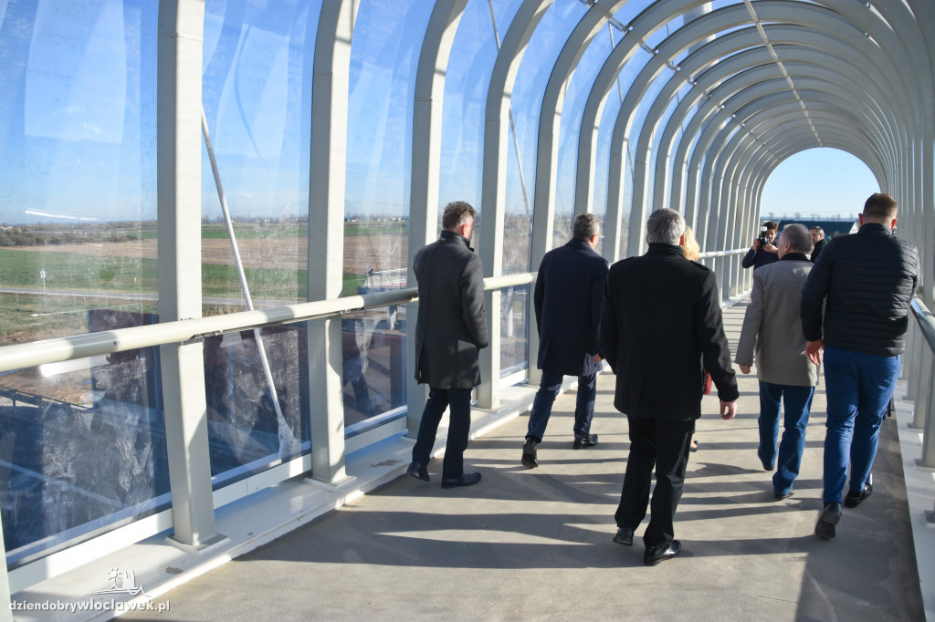 Kładka nad autostradą A1 otwarta