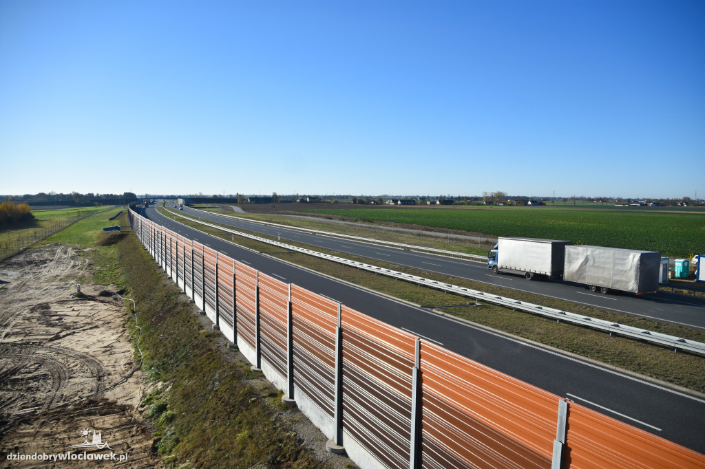 Kładka nad autostradą A1 otwarta