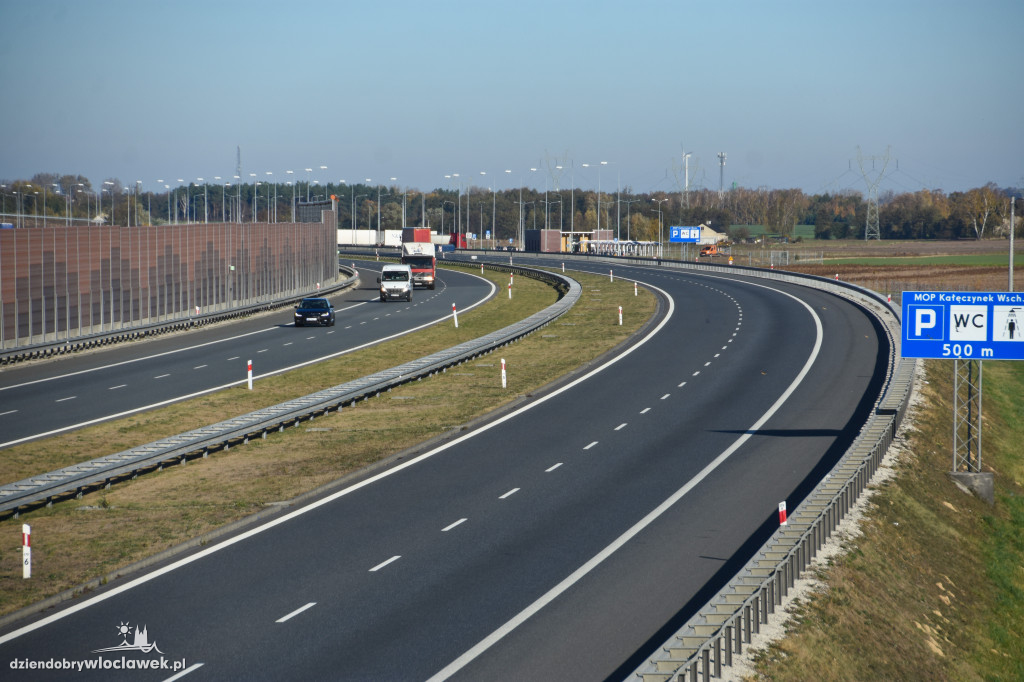 Kładka nad autostradą A1 otwarta