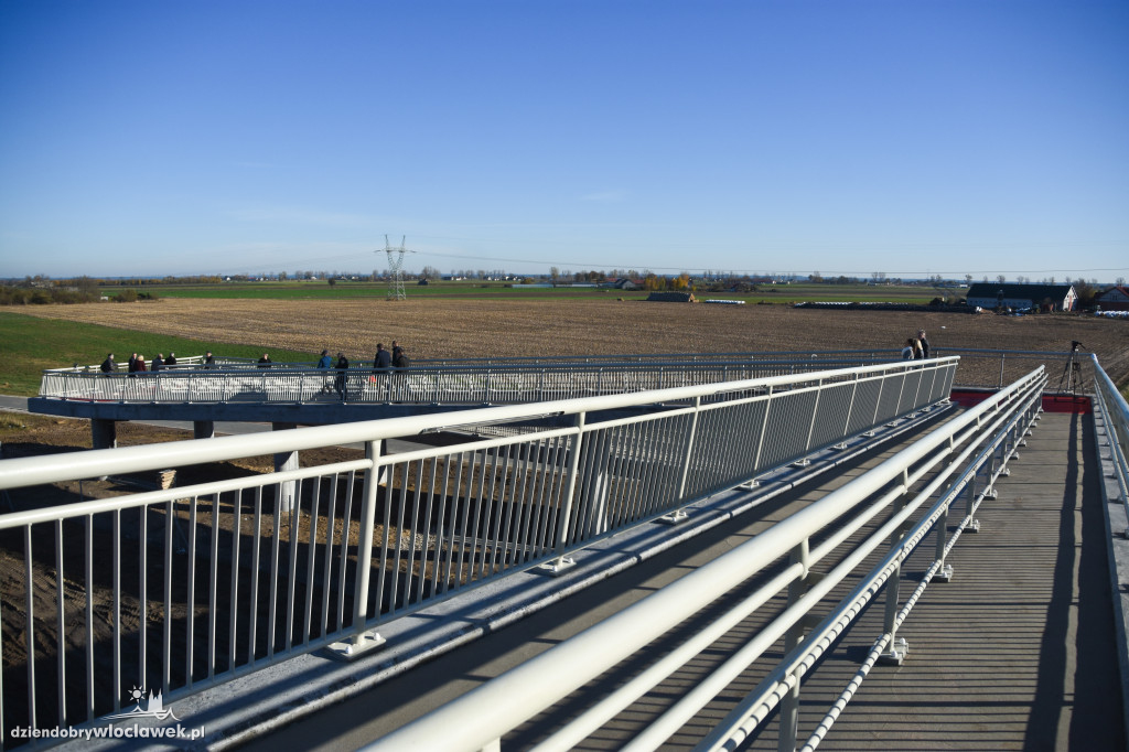 Kładka nad autostradą A1 otwarta