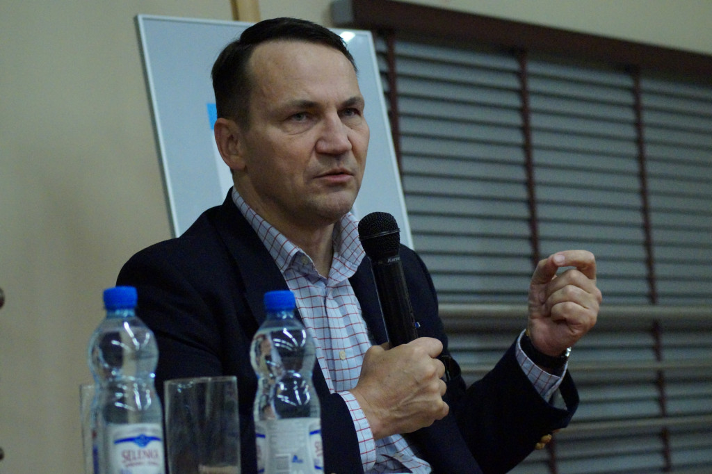 Radosław Sikorski we Włocławku