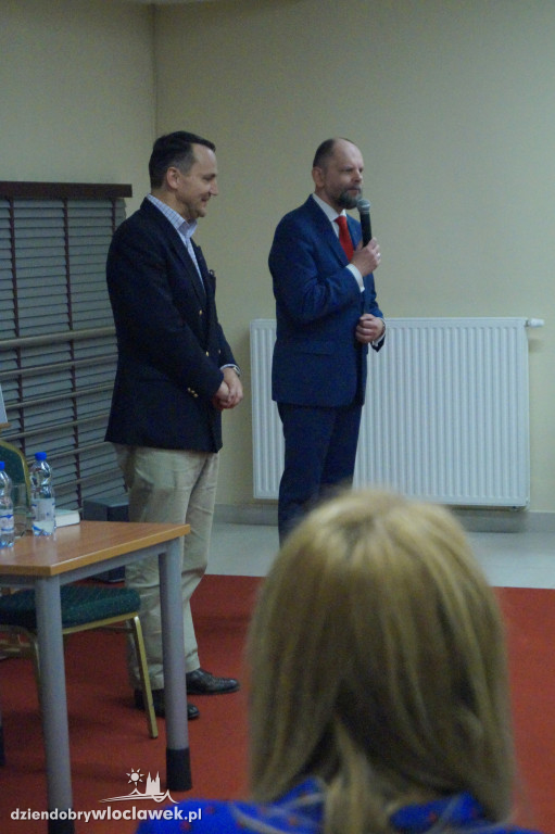 Radosław Sikorski we Włocławku