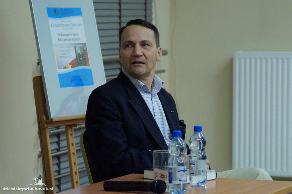 Radosław Sikorski we Włocławku