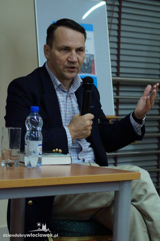 Radosław Sikorski we Włocławku