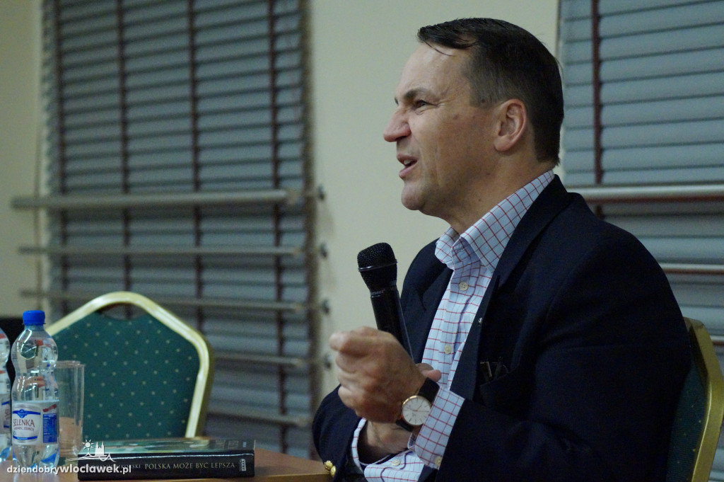 Radosław Sikorski we Włocławku