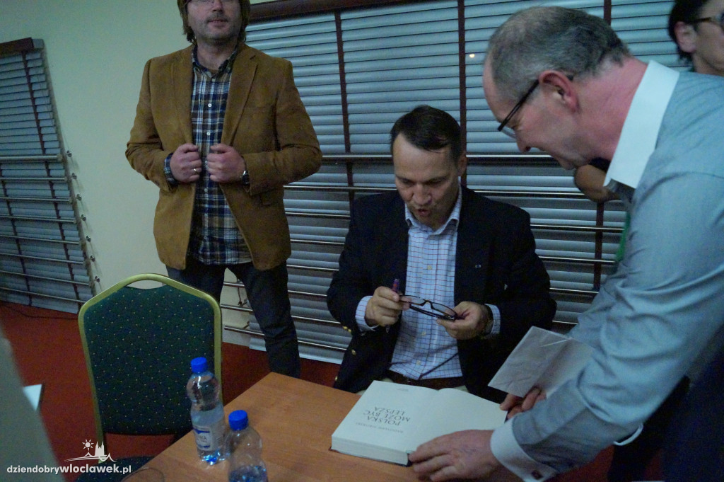 Radosław Sikorski we Włocławku