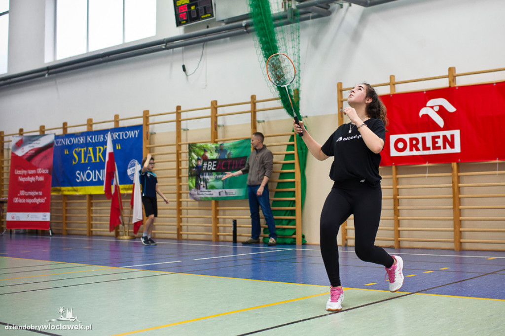 Turniej badmintona w Smólniku