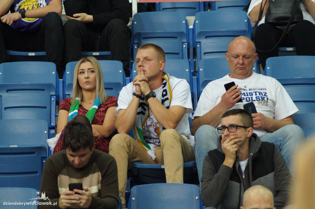 Kibice na meczu Anwil vs Spójnia