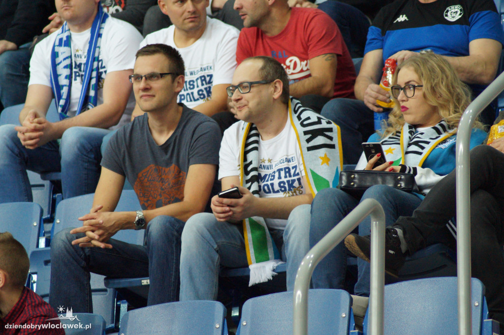 Kibice na meczu Anwil vs Spójnia