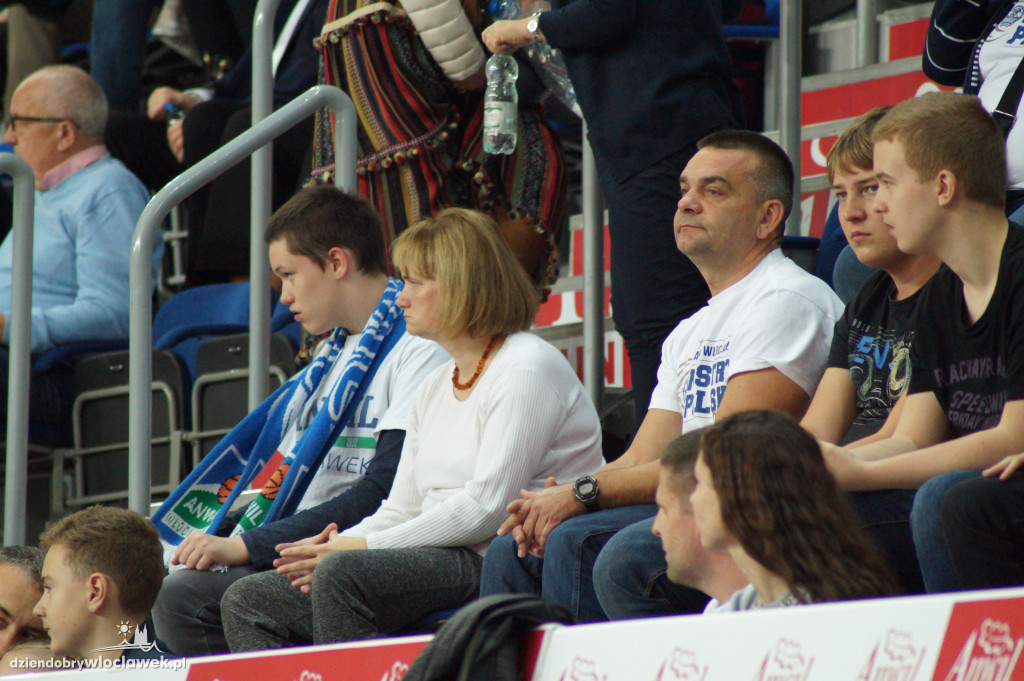 Kibice na meczu Anwil vs Spójnia