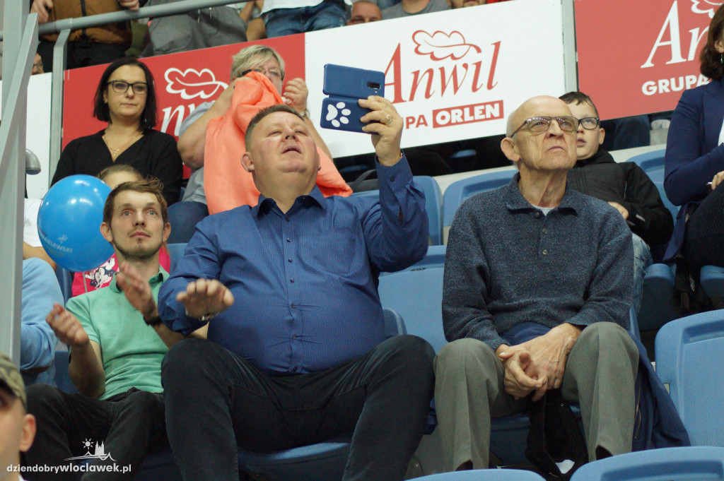 Kibice na meczu Anwil vs Spójnia
