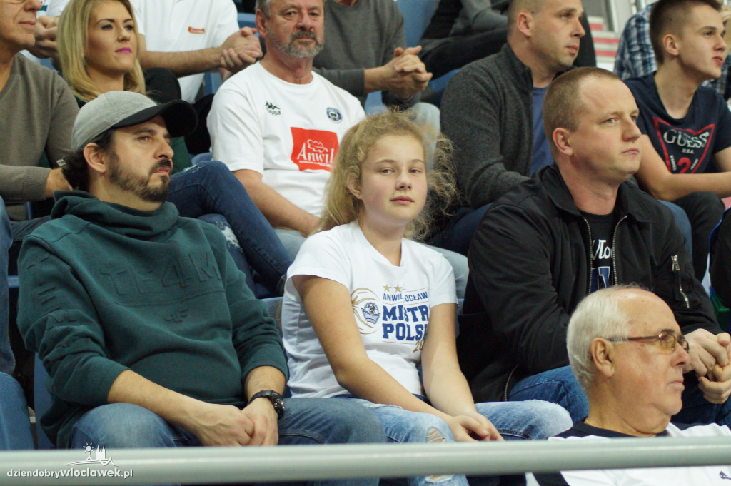 Kibice na meczu Anwil vs Spójnia