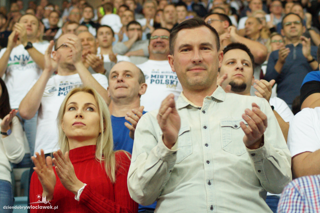 Kibice na meczu Anwil vs Spójnia