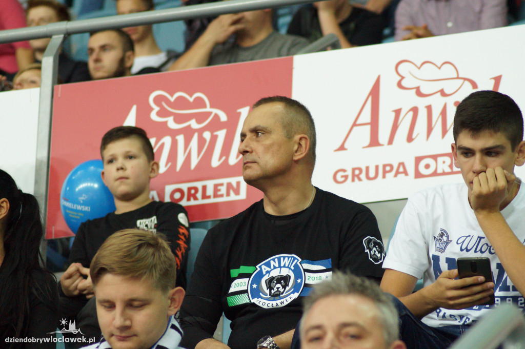 Kibice na meczu Anwil vs Spójnia