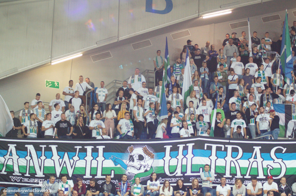 Kibice na meczu Anwil vs Spójnia