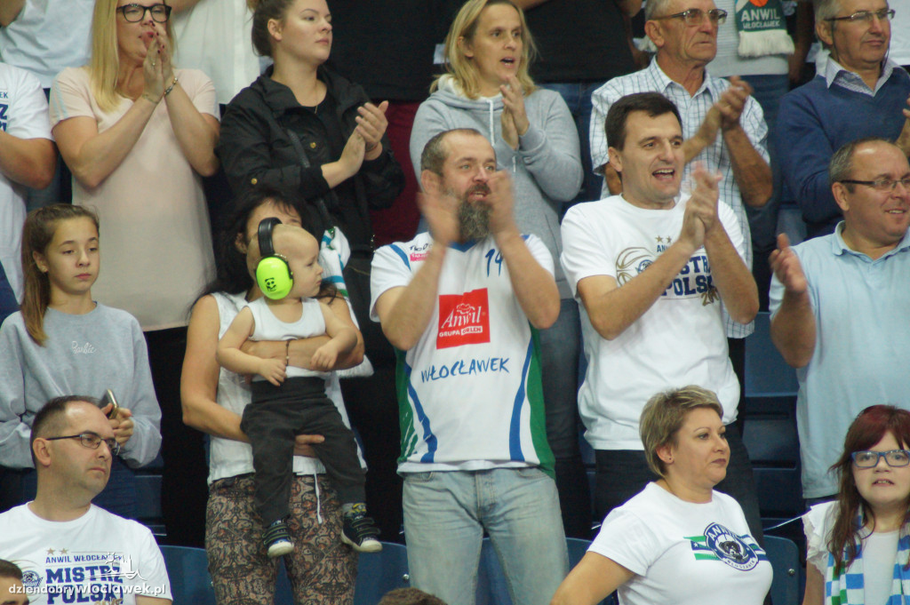 Kibice na meczu Anwil vs Spójnia
