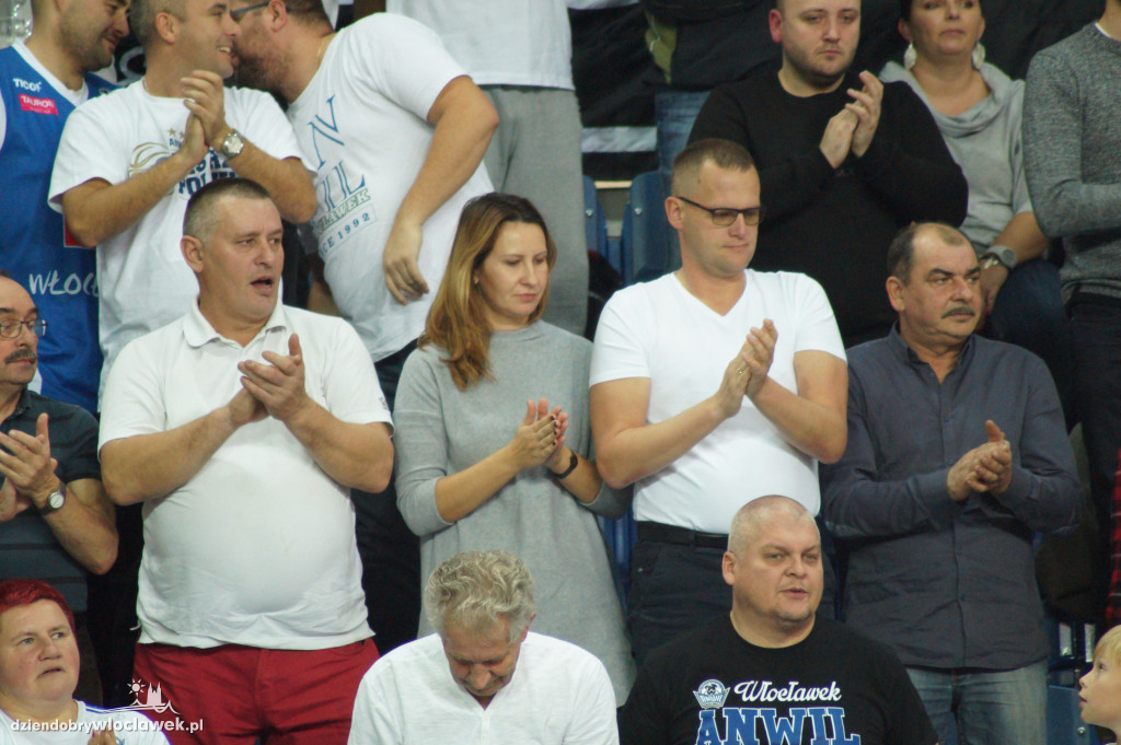 Kibice na meczu Anwil vs Spójnia