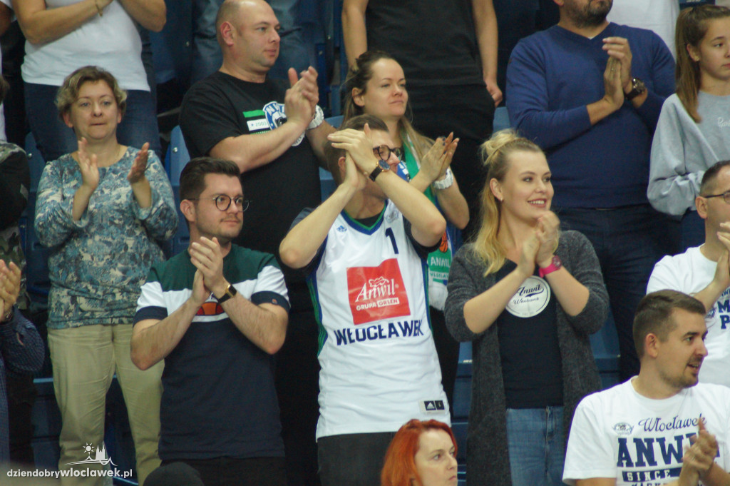 Kibice na meczu Anwil vs Spójnia
