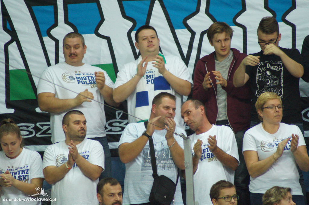 Kibice na meczu Anwil vs Spójnia