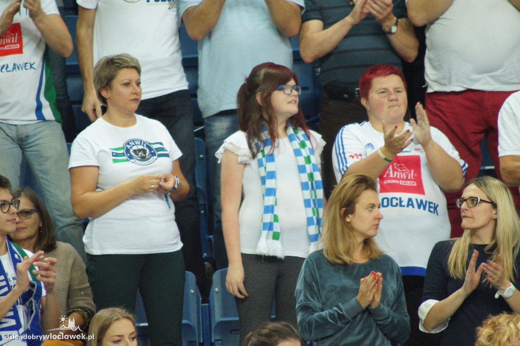 Kibice na meczu Anwil vs Spójnia