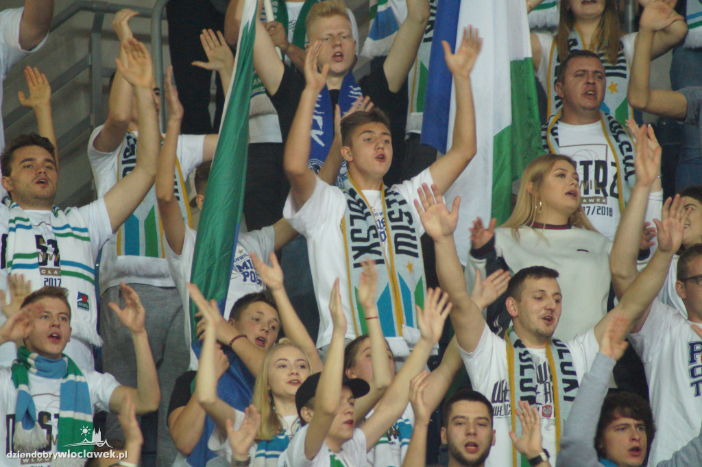 Kibice na meczu Anwil vs Spójnia