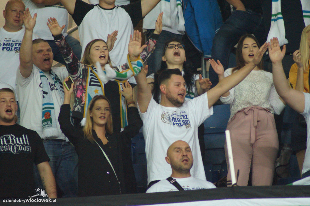 Kibice na meczu Anwil vs Spójnia
