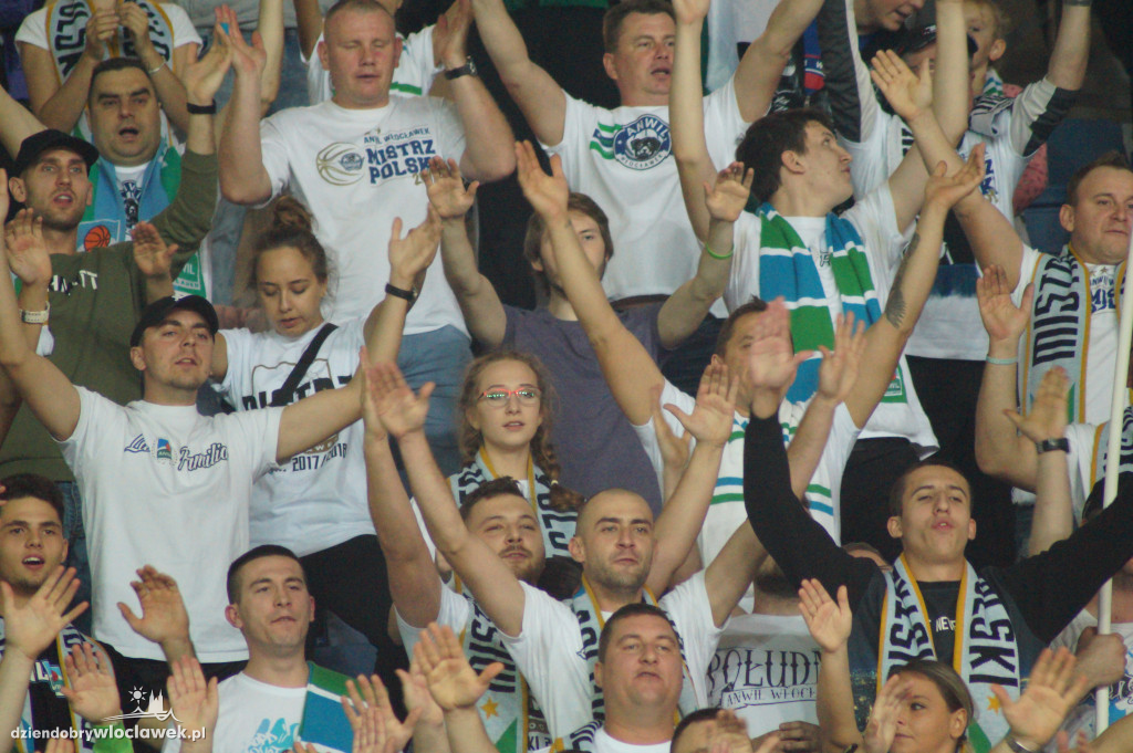 Kibice na meczu Anwil vs Spójnia