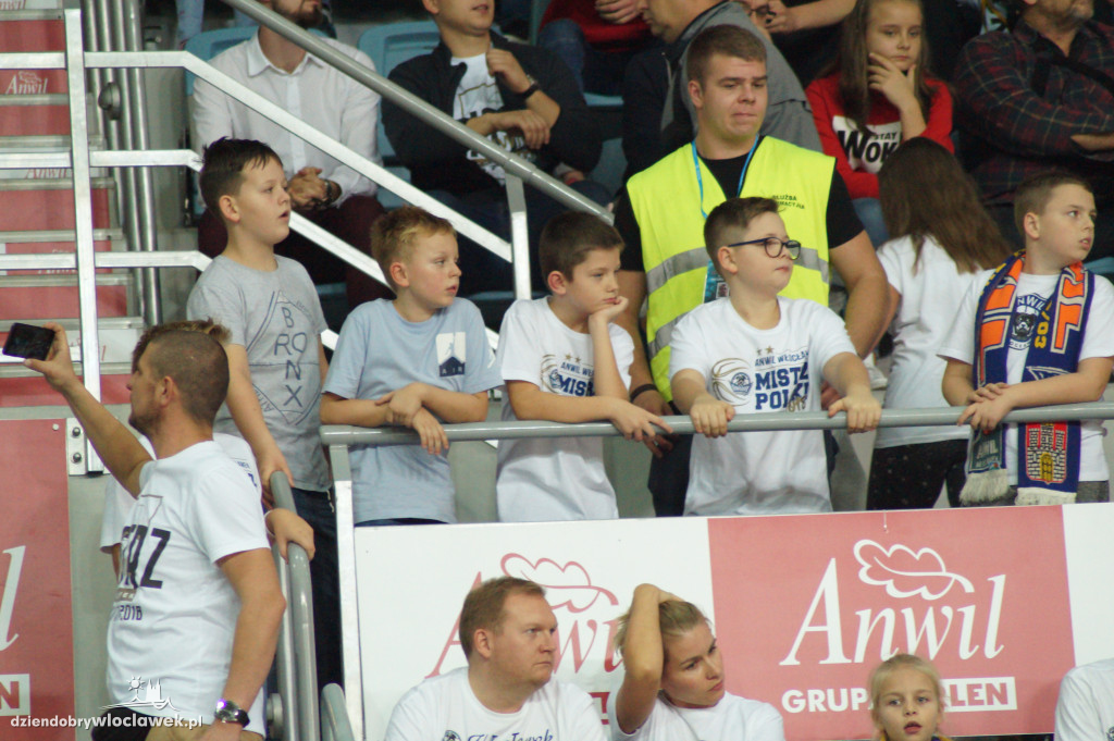 Kibice na meczu Anwil vs Spójnia